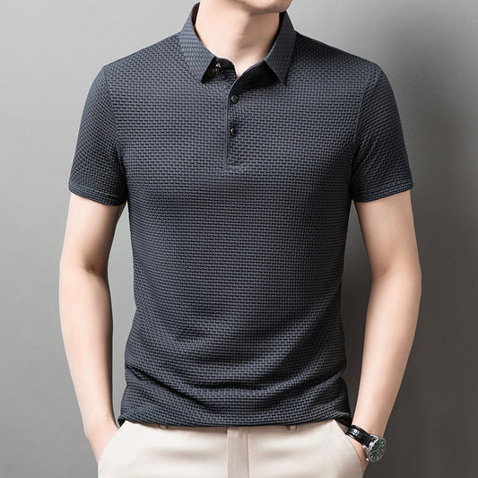 Casual Men's Short-sleeved Polo Shirt